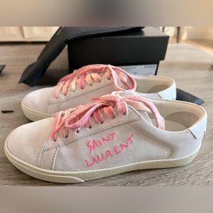 Ysl saint lauren classic court sneakers